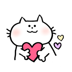 [LINEスタンプ] 丁寧なしらたまねこ