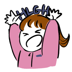 [LINEスタンプ] ハッピーラッキーガールひかり 01