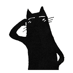 [LINEスタンプ] 胴の長いくろねこ2