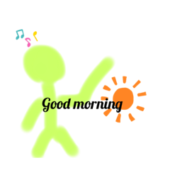 [LINEスタンプ] 棒人間っぽいスタンプ