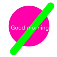 [LINEスタンプ] モダン アート あいさつ デザイン