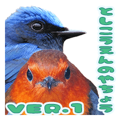 [LINEスタンプ] 都市公園の野鳥 (バージョン 1)