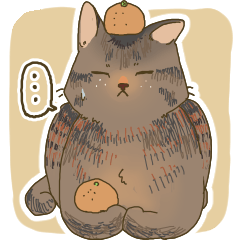 [LINEスタンプ] うちのきじ猫すたんぷ