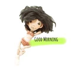 [LINEスタンプ] 彼女とくま
