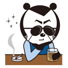 [LINEスタンプ] パンダ警部
