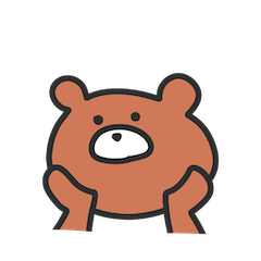 [LINEスタンプ] もちもち くまさん