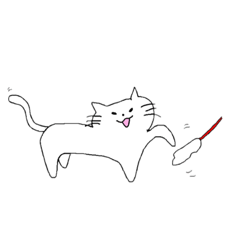 [LINEスタンプ] 世界一自由気ままなネコ