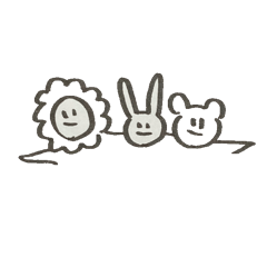 [LINEスタンプ] 日焼けアニマル