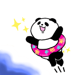 [LINEスタンプ] 表情豊かなパンダ