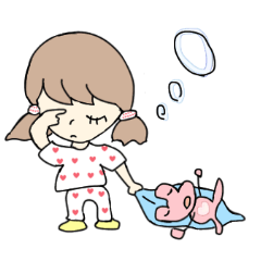 [LINEスタンプ] 友達はピンクのカエル