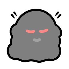 [LINEスタンプ] かわいい、半透明