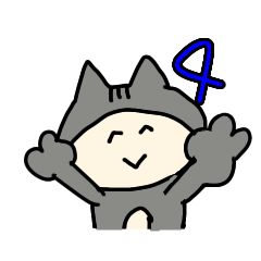 [LINEスタンプ] にゃっぷぅ4