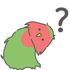 [LINEスタンプ] オウムのミニデイリー