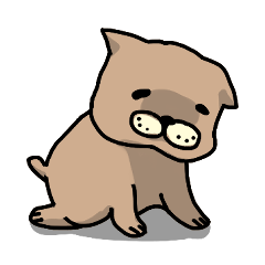 [LINEスタンプ] いぬっぽいゆるスタンプ