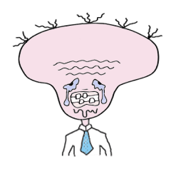 [LINEスタンプ] 江戸川キモ八と申します