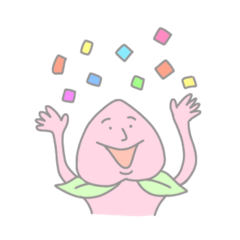 [LINEスタンプ] コブダイとモモ