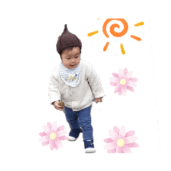 [LINEスタンプ] とわくん2