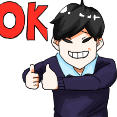 [LINEスタンプ] いつものめんばーですね