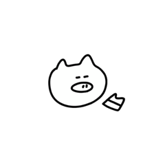 [LINEスタンプ] お店でよく描いてるやつ