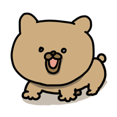[LINEスタンプ] 犬なのか熊なのか猫なのか