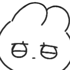 [LINEスタンプ] さっしてほしいうさぎ