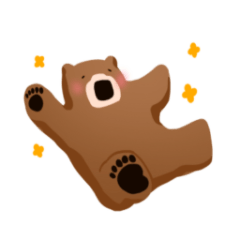[LINEスタンプ] 毎日を頑張るごんくん