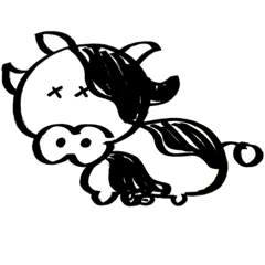 [LINEスタンプ] くらうし〜