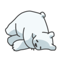 [LINEスタンプ] おもだるくま