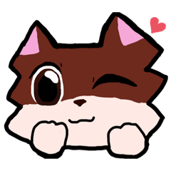 [LINEスタンプ] キツネ犬スタンプ