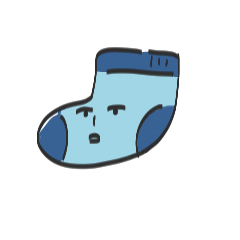 [LINEスタンプ] くつしたくん1
