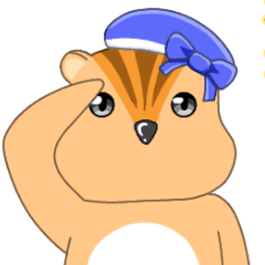 [LINEスタンプ] シマリスのしまりん その2