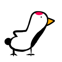 [LINEスタンプ] 平和に生きたい鶴