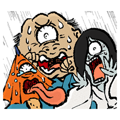 [LINEスタンプ] どろろん！妖怪もののけ スタンプ