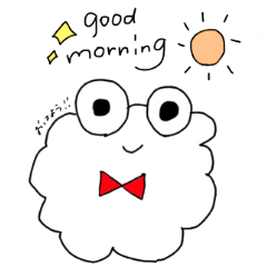[LINEスタンプ] くもちゃん1