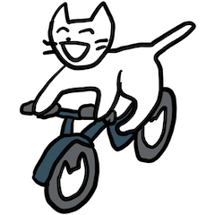 [LINEスタンプ] えいえんにあかるいねこ2