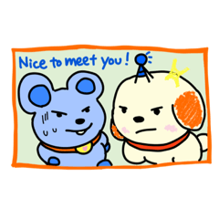 [LINEスタンプ] セキュリティの番犬『プロ犬』ネズミ登場