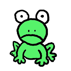[LINEスタンプ] カエルだっていいじゃないか。