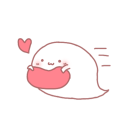 [LINEスタンプ] おばけとりゅう。 fetchpriority=high