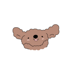 [LINEスタンプ] ゆるゆる プードル