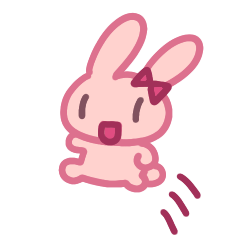 [LINEスタンプ] 韓国語うさぎのトッキちゃん