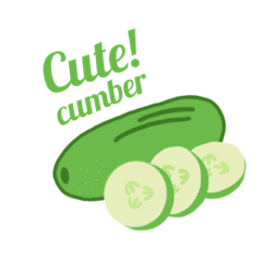 [LINEスタンプ] 可愛い Foodies:-)