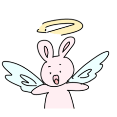 [LINEスタンプ] かあいいうさぎさんすたんぷ