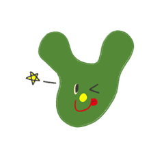 [LINEスタンプ] 緑の人生