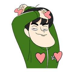 [LINEスタンプ] 面白いて夫婦