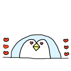 [LINEスタンプ] まんまるペンギンスタンプ