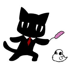 [LINEスタンプ] 黒猫いづきくん2