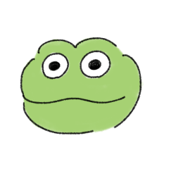 [LINEスタンプ] かえるだよ.