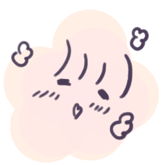 [LINEスタンプ] 春のフワフワ表情スタンプ