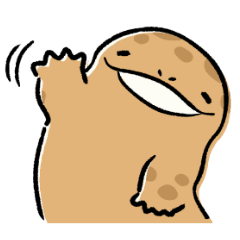 [LINEスタンプ] オオサンショウウオのかもすけ