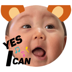 [LINEスタンプ] 糸恩の丸顔スタンプ2